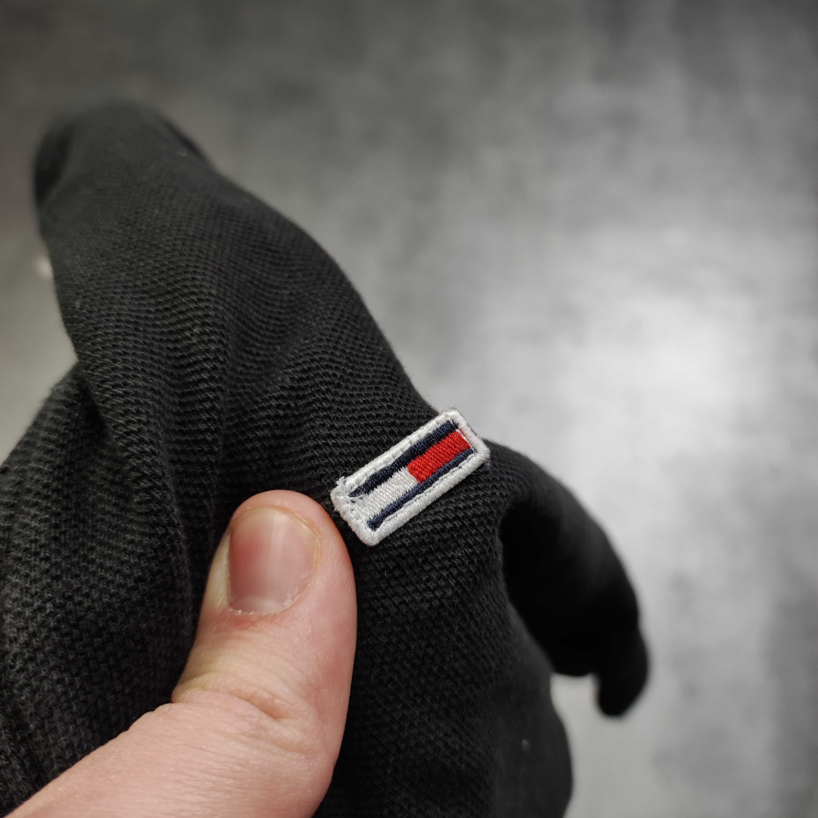 MĘSKA Koszulka PREMIUM Suwak Polo Kołnierzyk Tommy Hilfiger Denim Haft