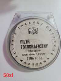 Filtr fotograficzny  PRL