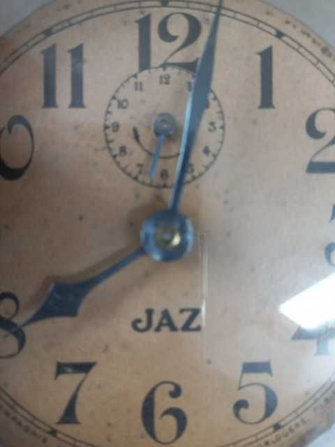 Stary BUDZIK Jaz francuski zegar lata 20-te XX w. Retro