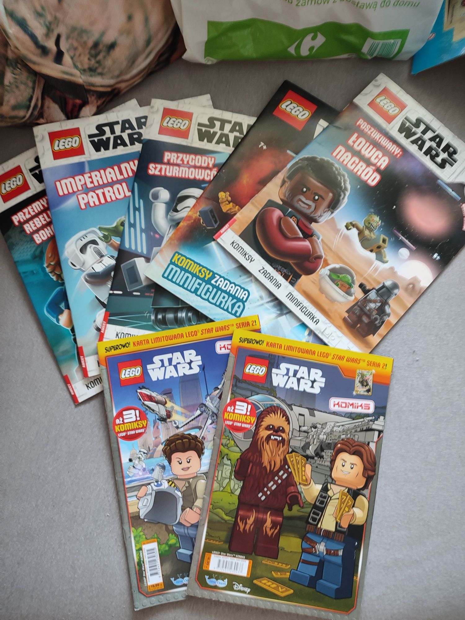 65 magazynów Lego, czasopisma bez dodatków, nie wypełnione. Bez n