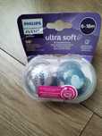 Smoczki Avent ultra soft 6-18