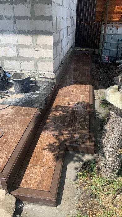 Укладання тротуарної плитки. послуга ВСЕ ПІД КЛЮЧ  різні об'єми