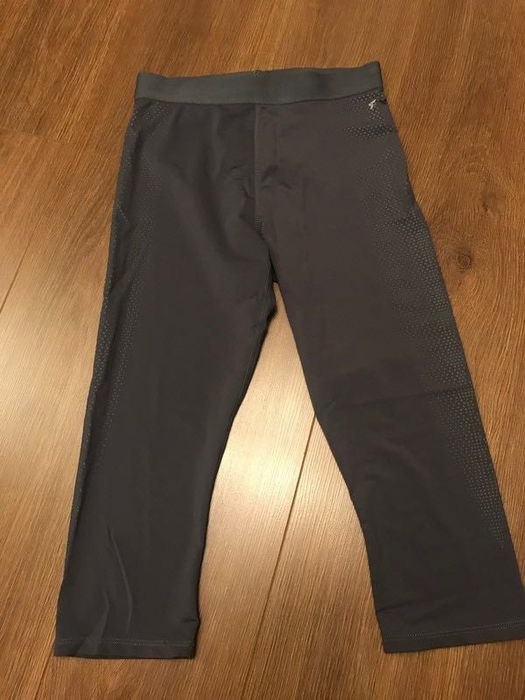 Legginsy, lajkry do biegania, na siłownie fitness 3/4 spodnie