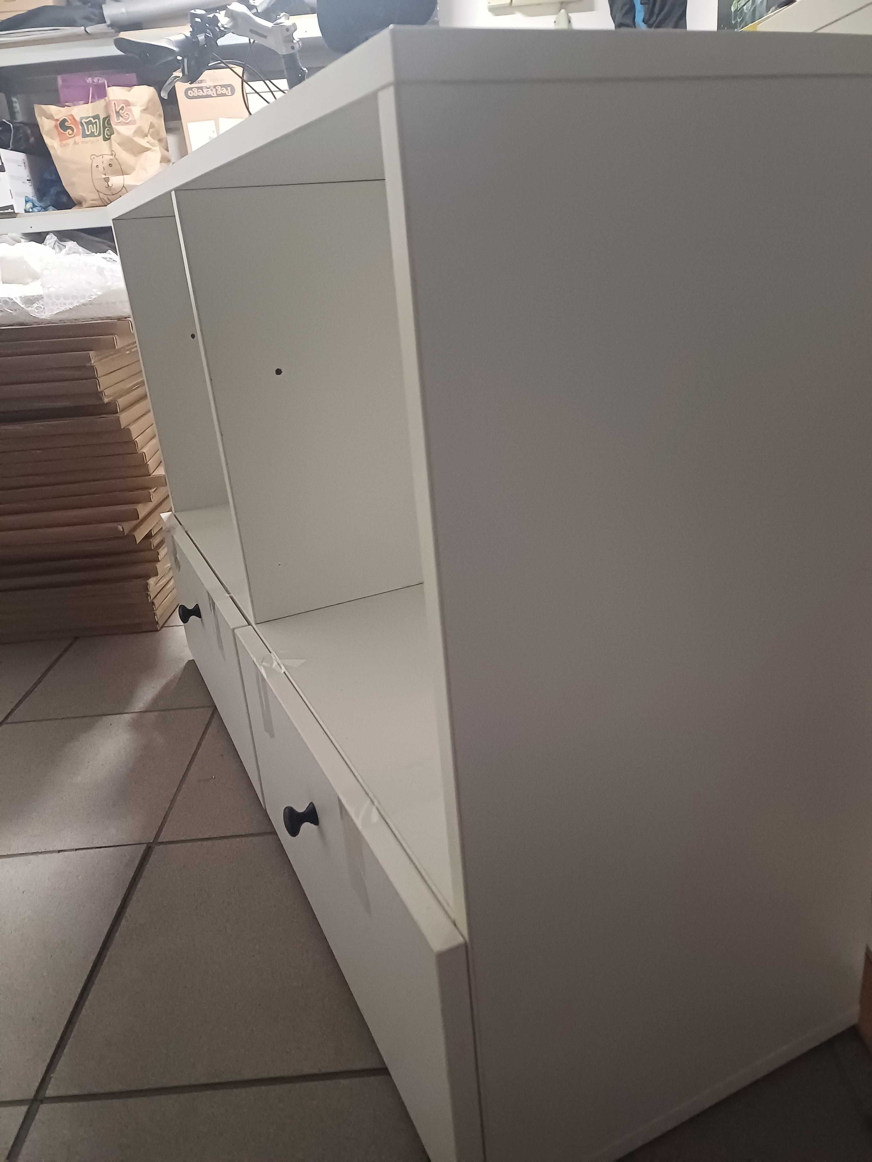 Szafka RTV biała płyta stan idealny