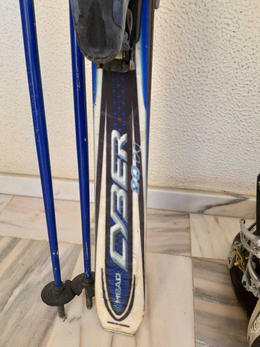 Skis (Head) e Botas (Salomon)