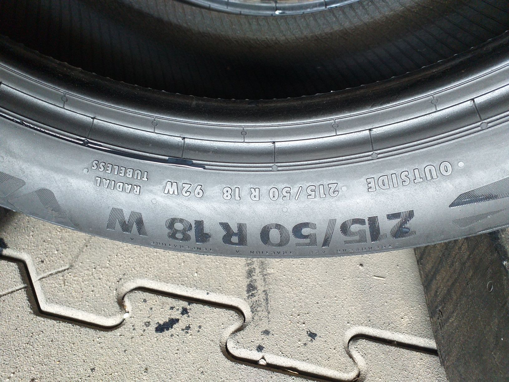 Opony 215/50R18 Continental EcoContact 6 2022r Super stan