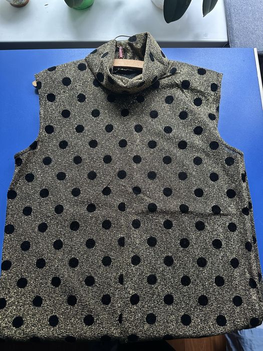 Блуза з люрексу з кофтиною