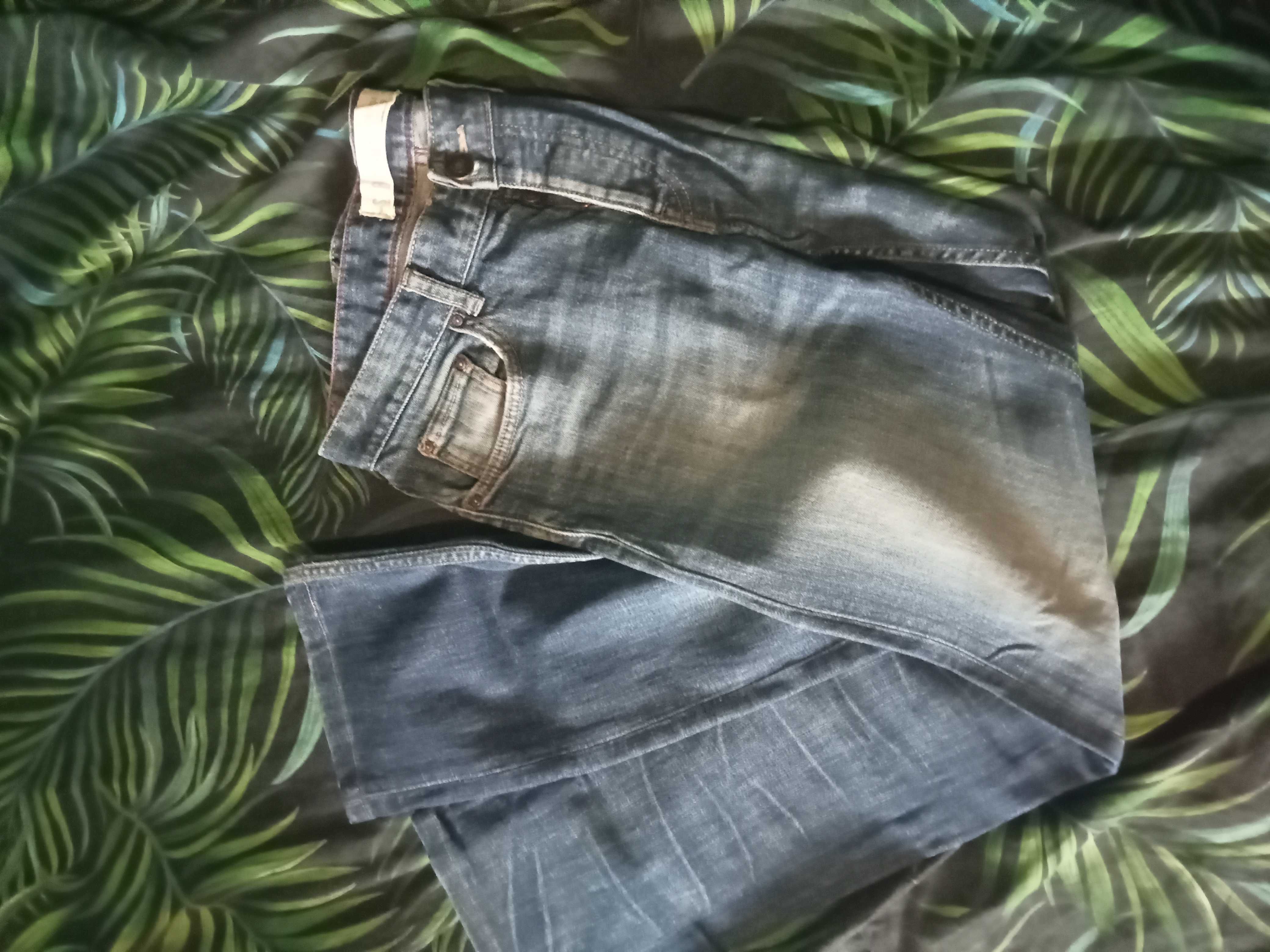 Spodnie jeansowe męskie S