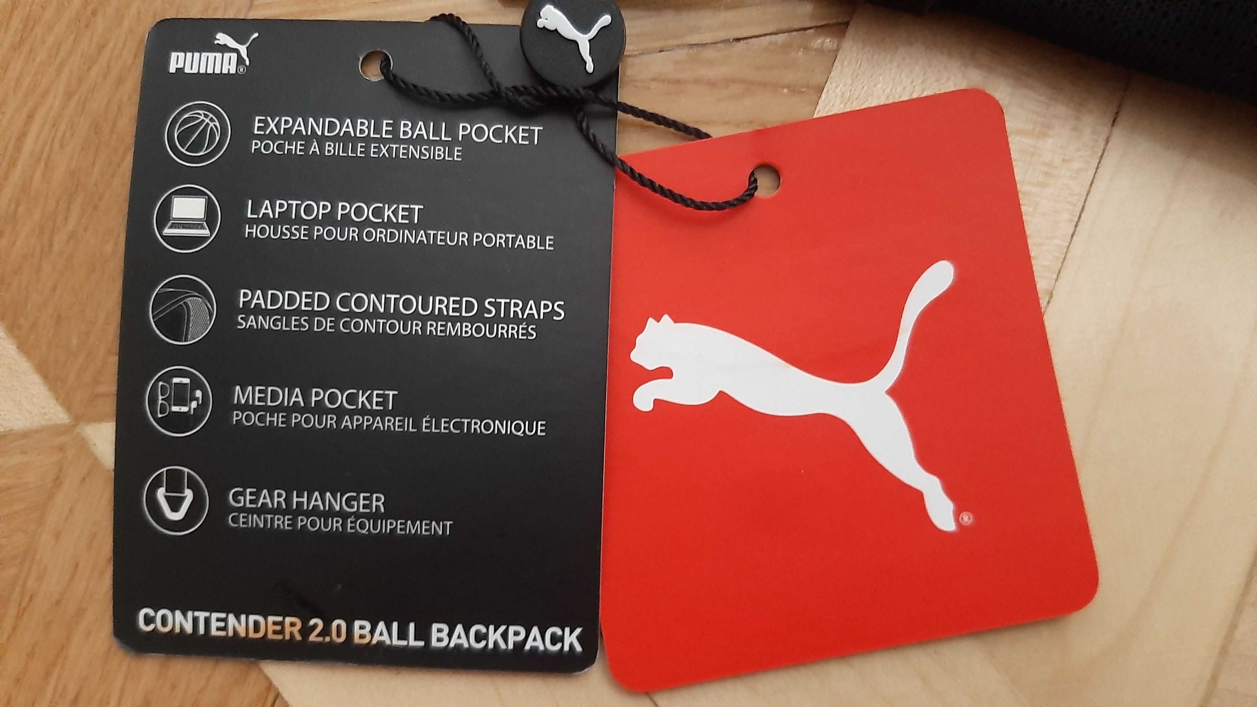 Oryginalny NOWY Plecak PUMA Contender 2.0 Ball Backpack