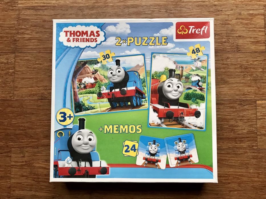 Puzzle i memo Tomek i przyjaciele Trefl