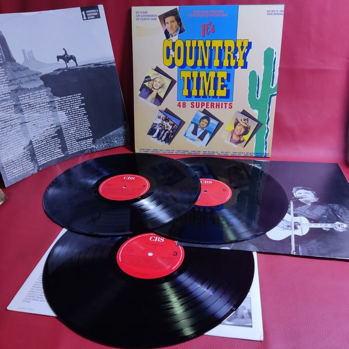 Збірники кантрі.Фірмові вінілові платівки.