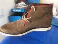 Botas de camurca camel