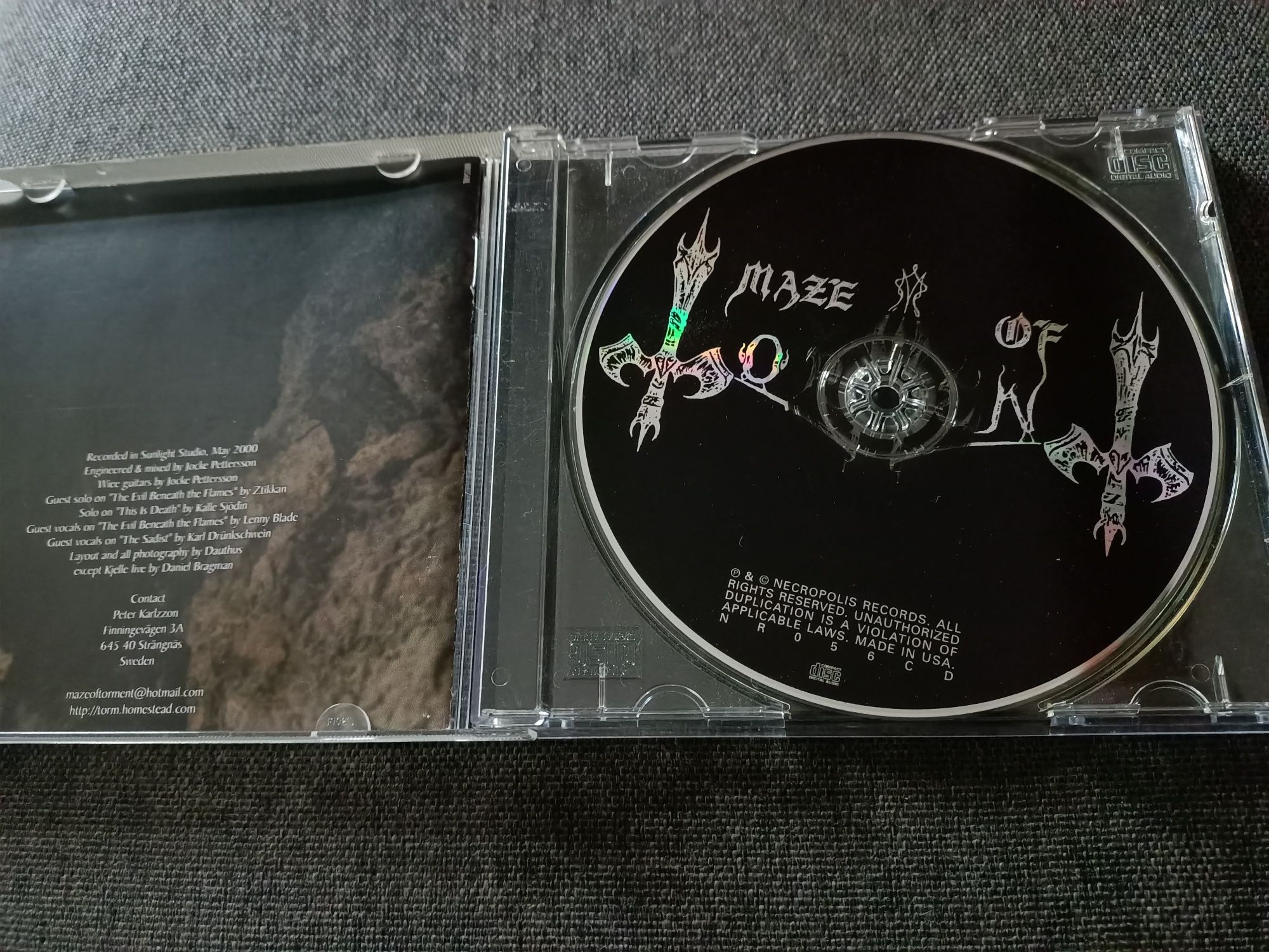 Maze Of Torment - Death Strikes (CD, Album)(vg+)