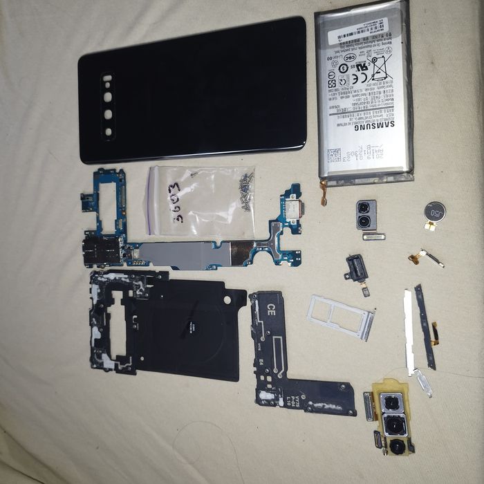 Samsung s10+ plus розборка