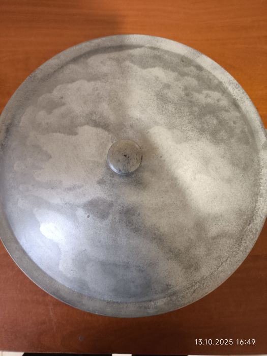 Набор. Казан, казанок, котелок. СССР. Сковорода. Ложка (поварёшка).