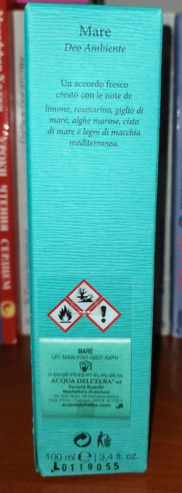 Aqua del Elba room spray