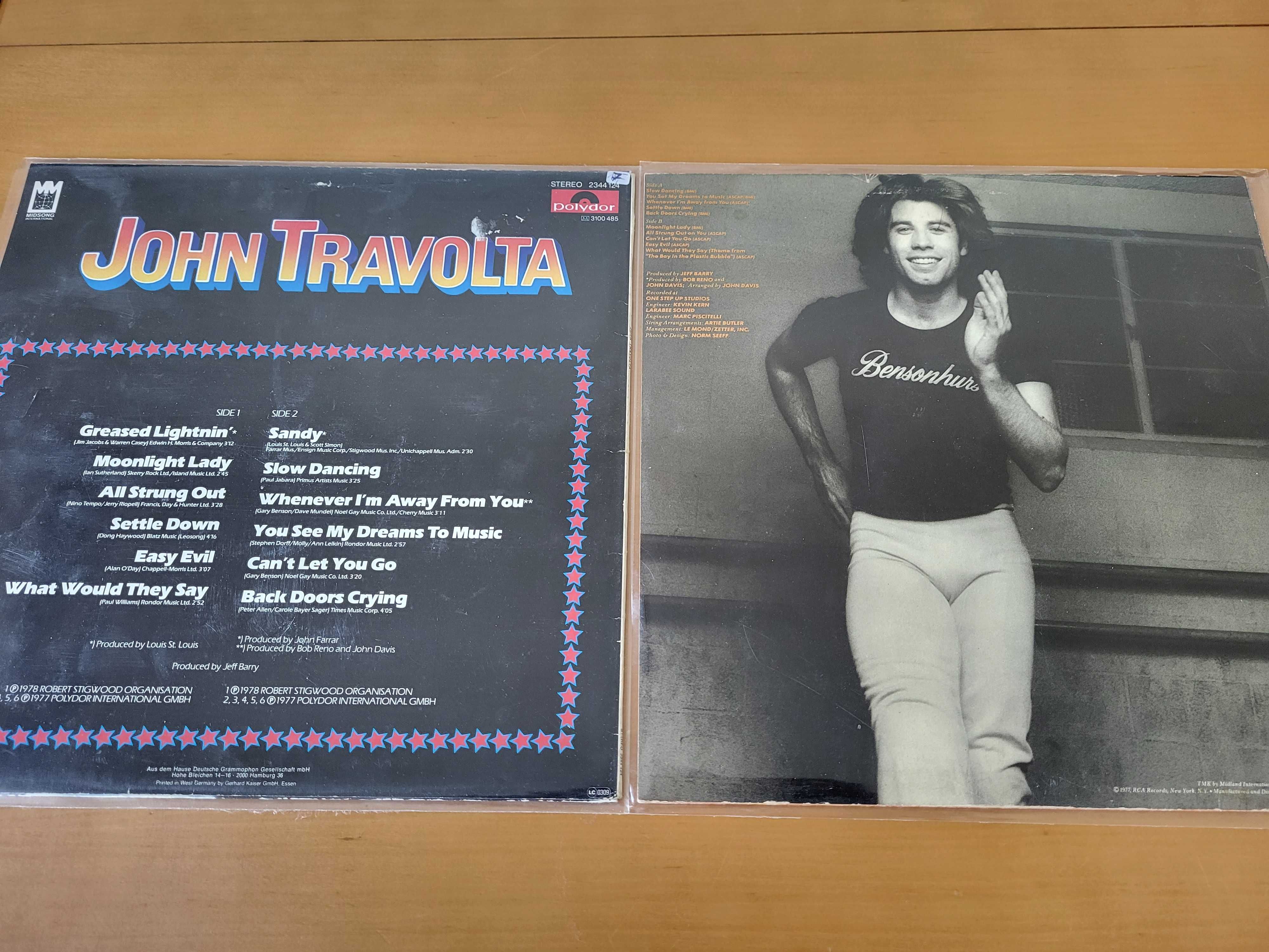 Płyty winylowe: JOHN TRAVOLTA - same hity - stare wydania