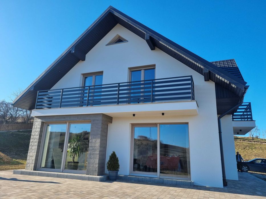 Barierka balustrada aluminiowa malowana proszkowo