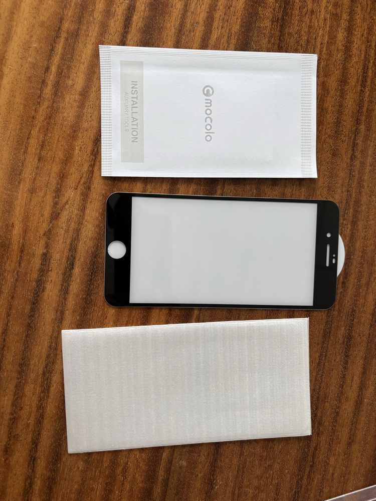 Захисне скло Mocolo для iPhone 8 Plus 5D Full Glue Black (0.33 мм)