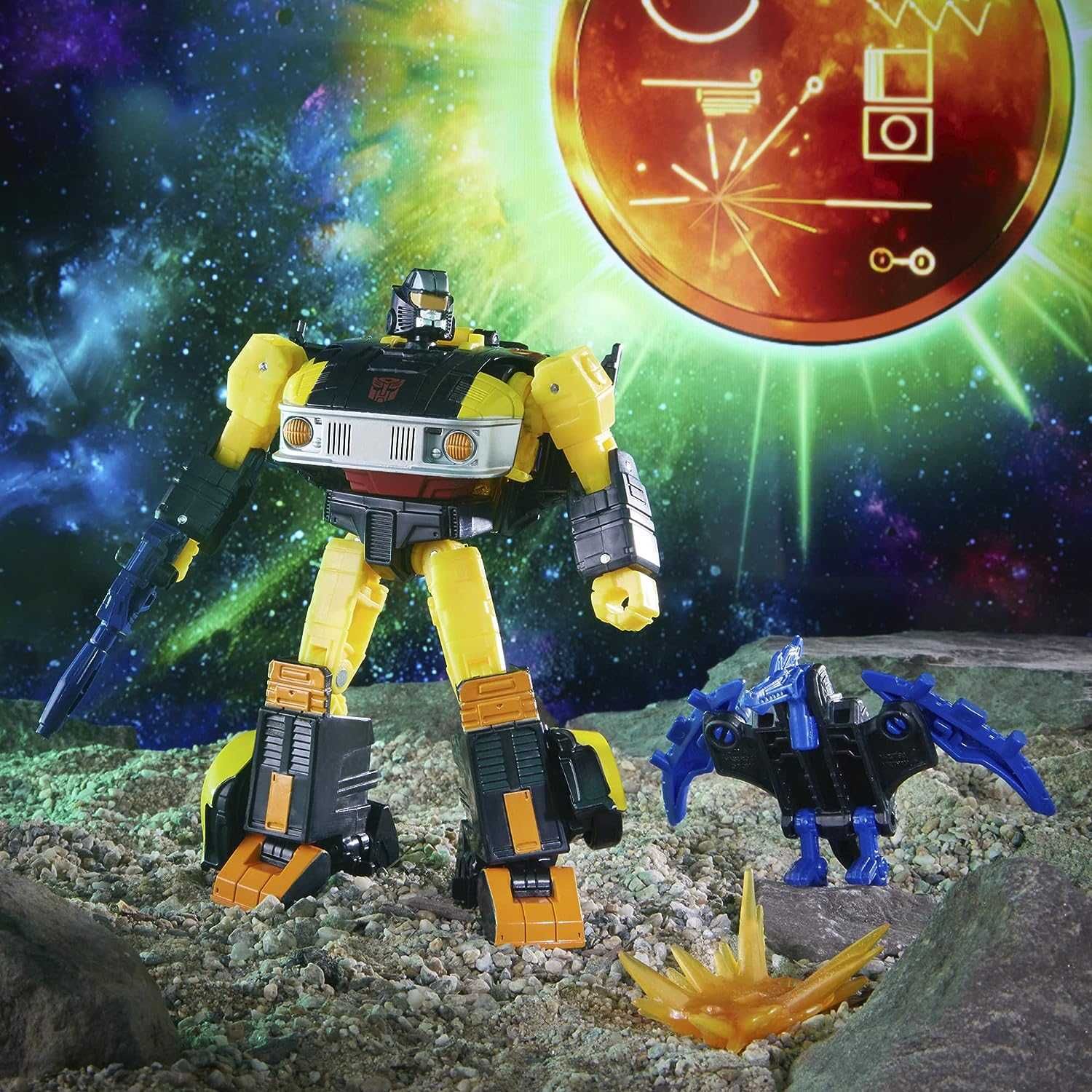 Трансформер Автобот Джекпот и Сайтс Transformers Jackpot with Sights
