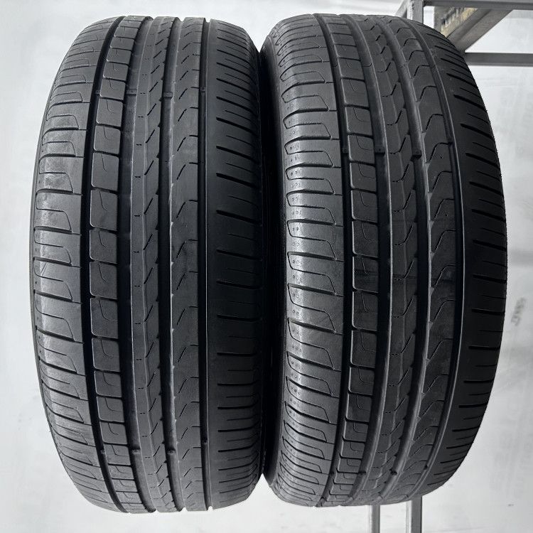 2шт бу літо RunFlat 225/50/R18 6мм 2021р Pirelli Cinturato P7 RUNFLAT