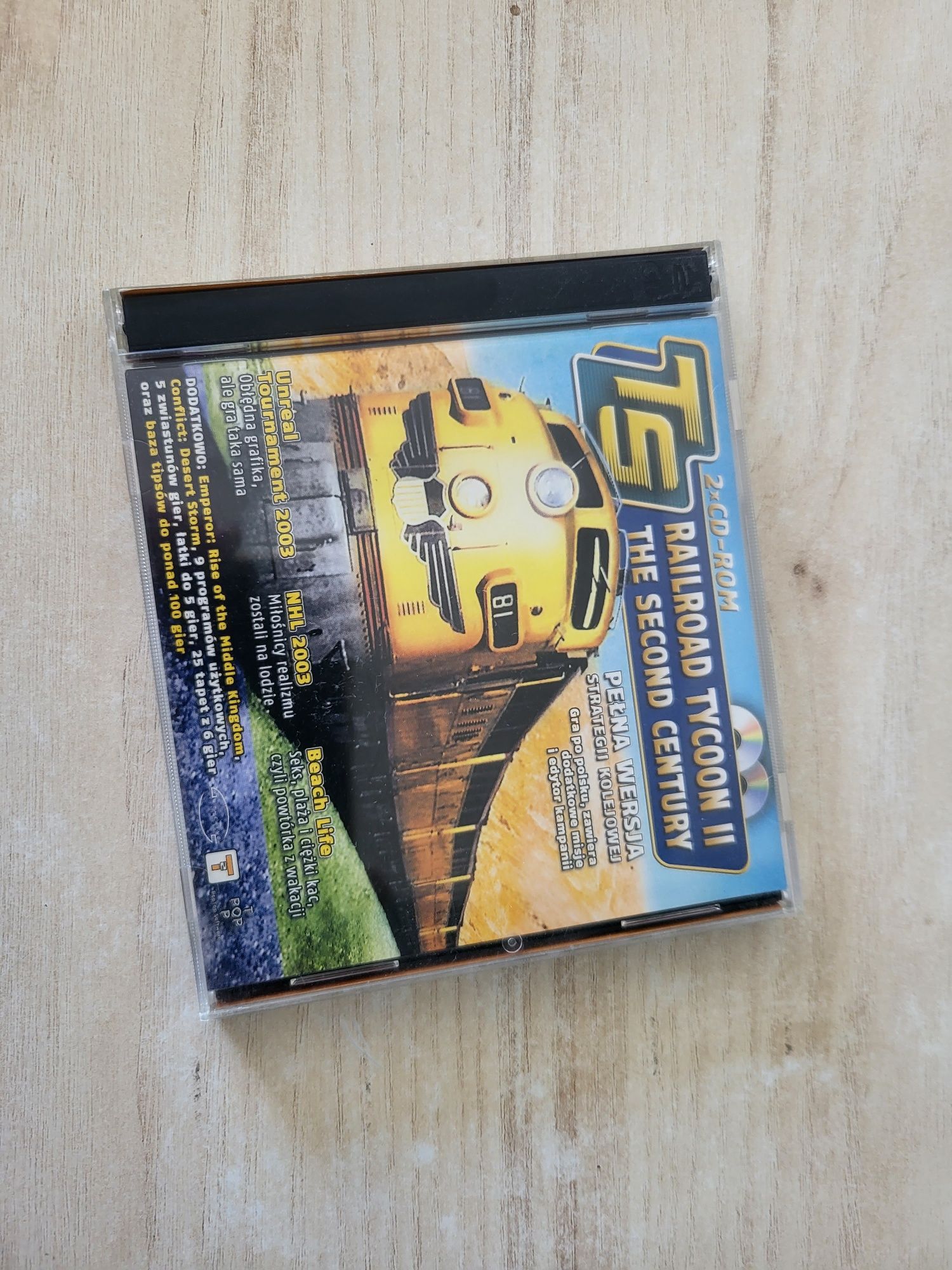 Gra na PC komputer Railroad Tycoon II The Second Century PL