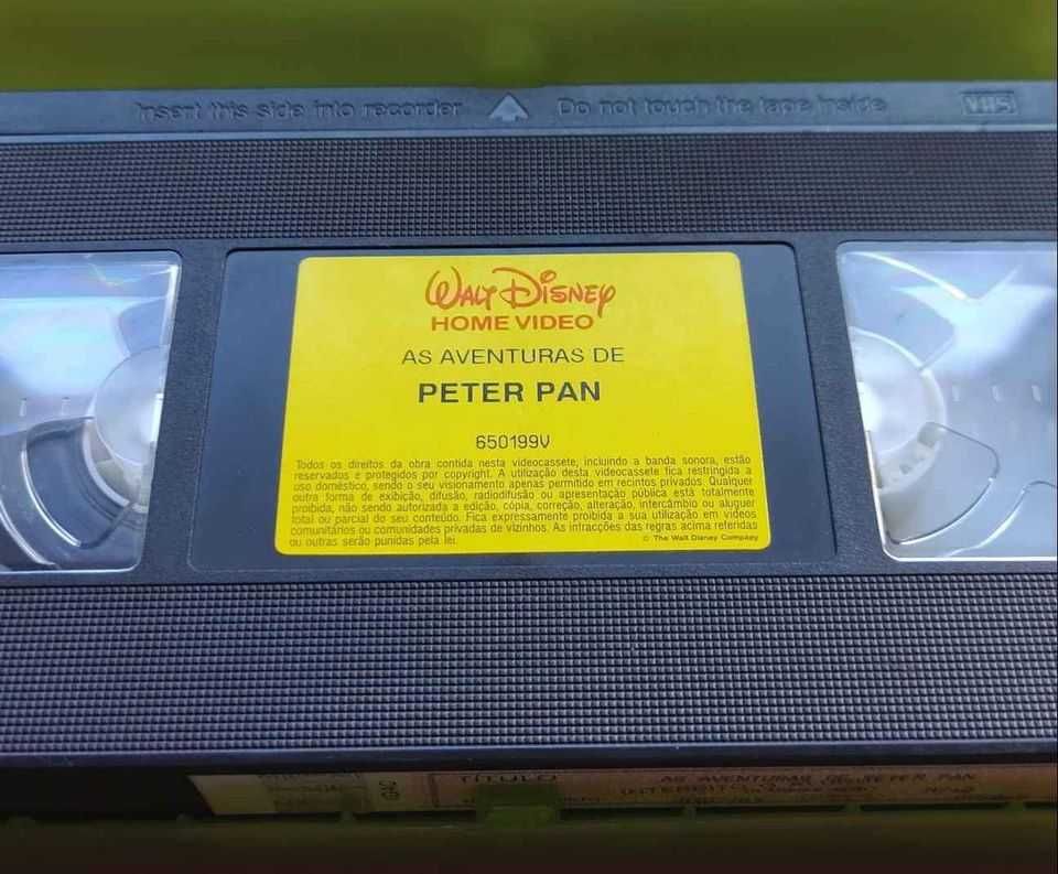 Filmes de animação VHS originais