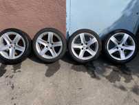 Диски з шинами R17 4*105