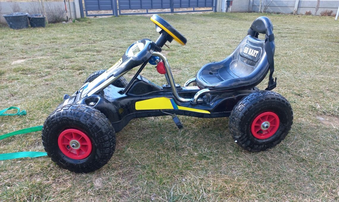 Gokart na pedały, pojazd