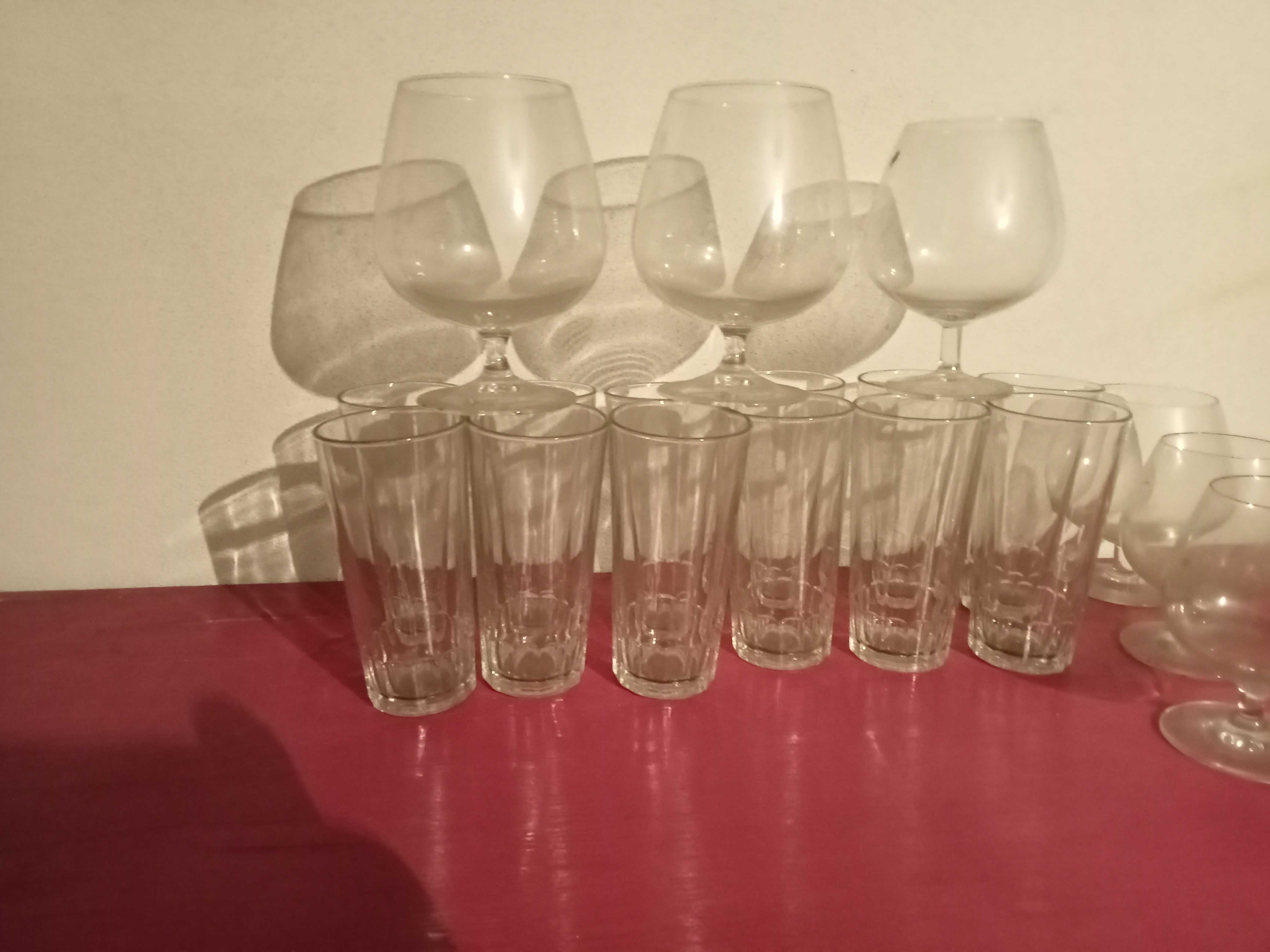 Conjunto de copos e diversos