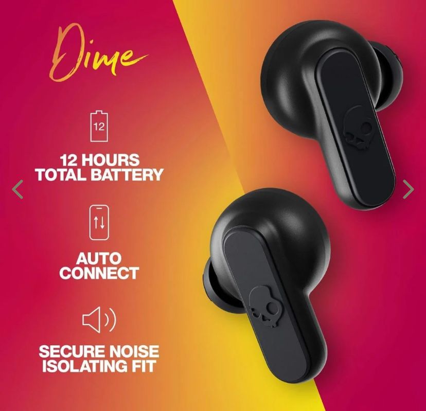 Навушники Skullcandy DIME MINI AND MIGHTY (Black) (Німеччина)