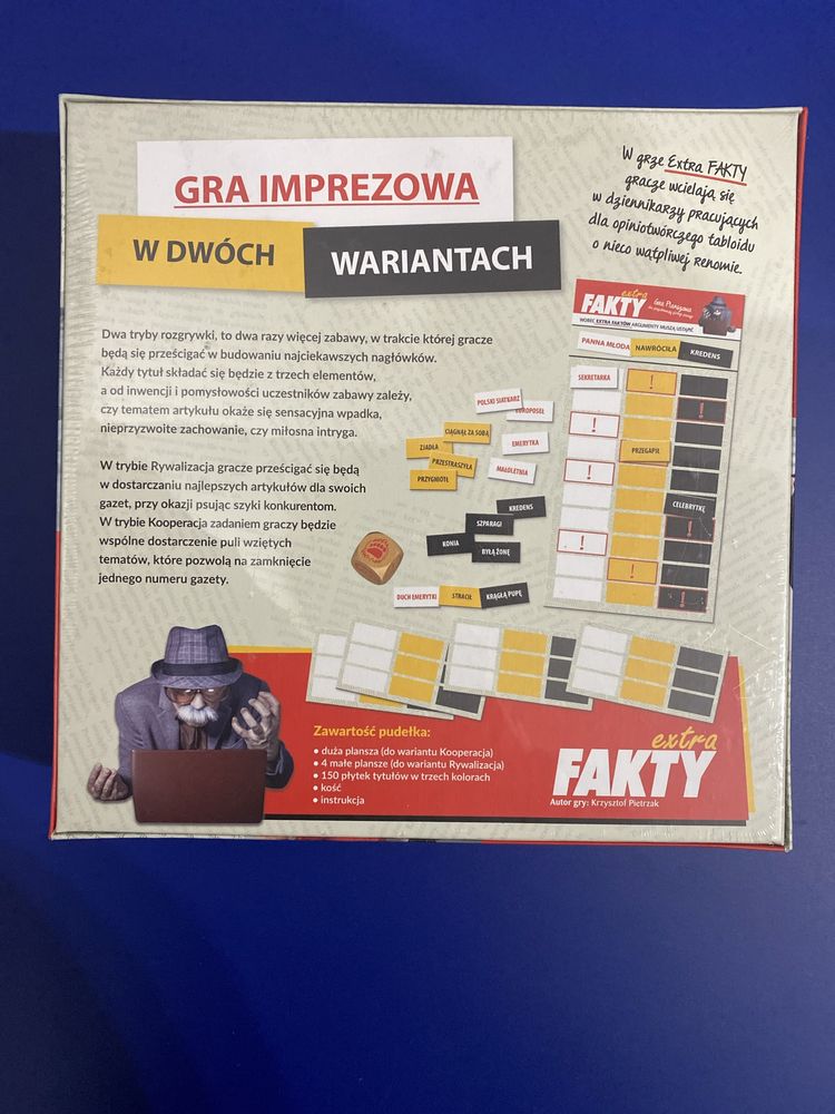 Gra planszowa ekstra fakty