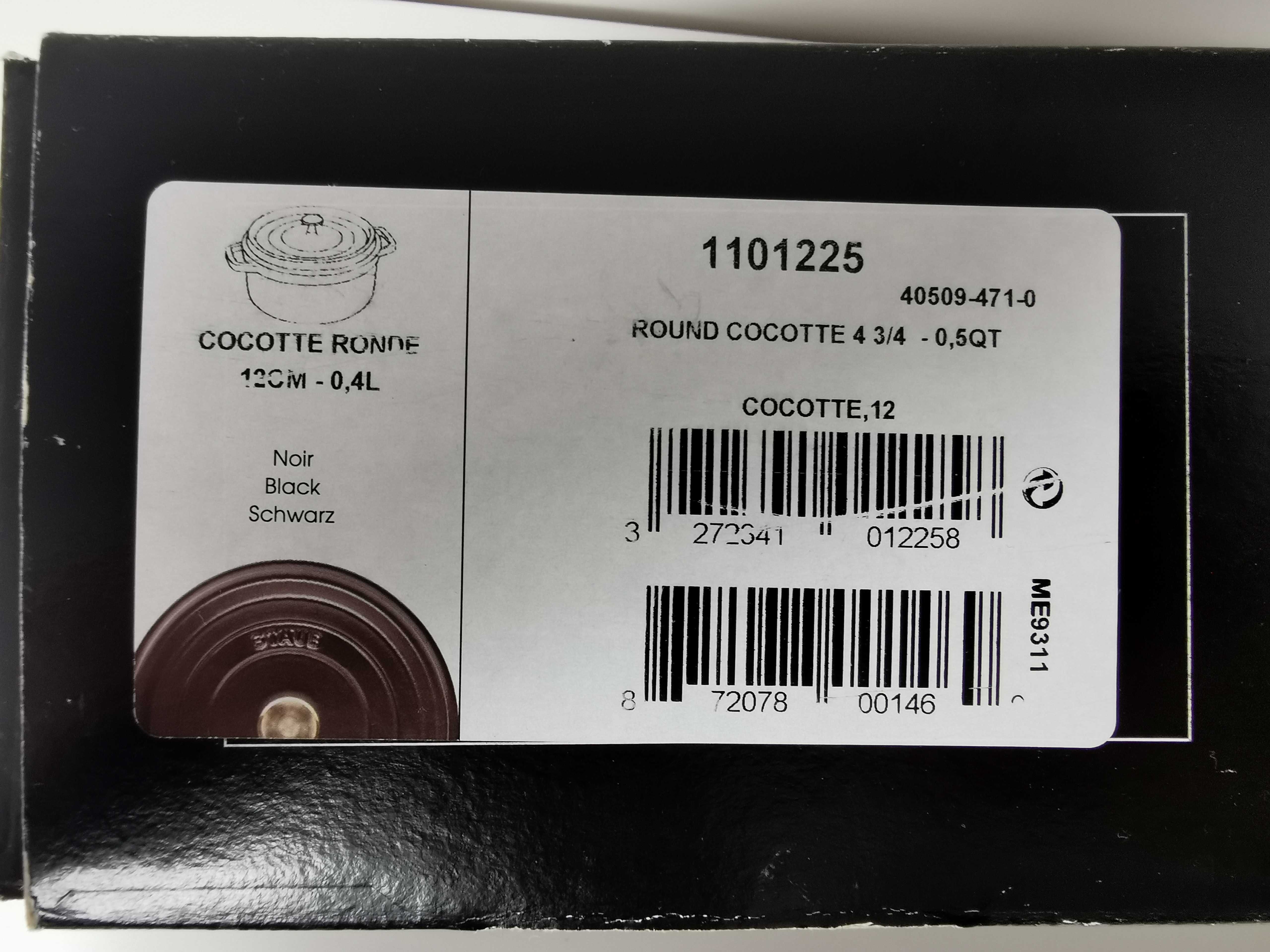 garnek Staub mini cocotte 400ml 12cm