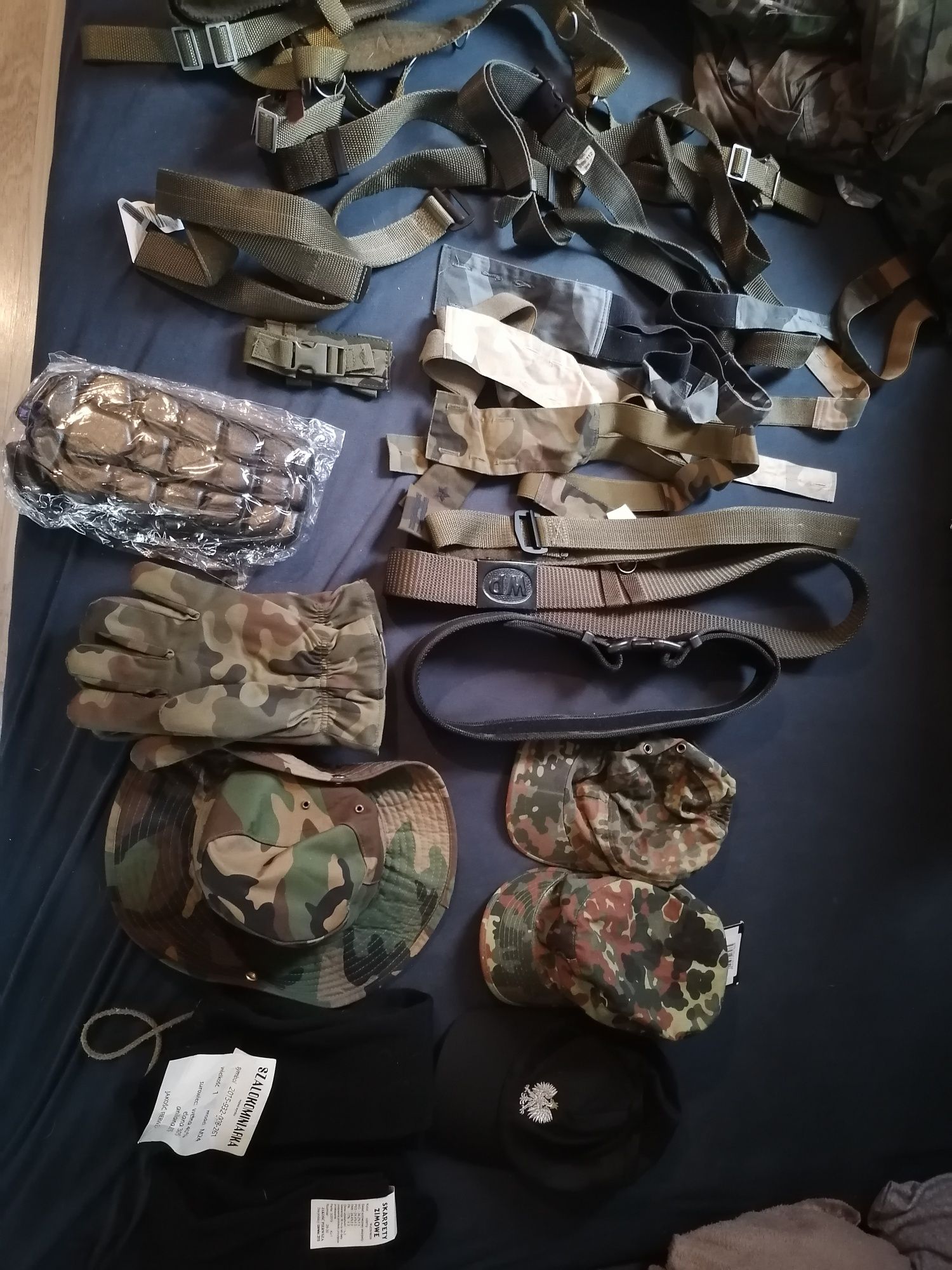Beret, szpeje, osprzęt.