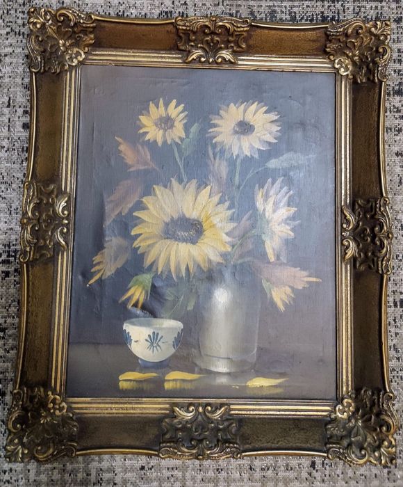 Obraz olejny słoneczniki