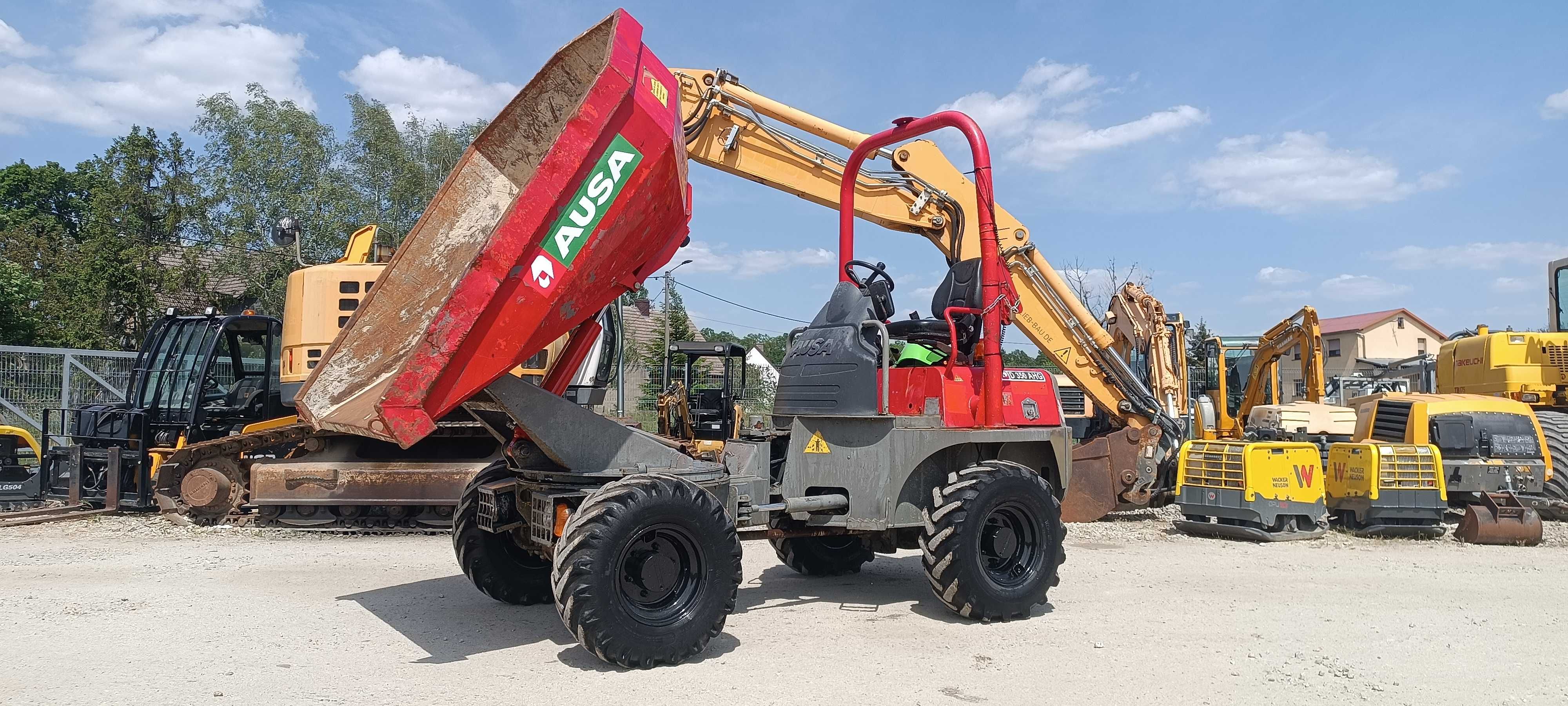Wozidło Obrotowe AUSA D 350 AHG / 4T / 13r| D 350 terex ta Barford sxr