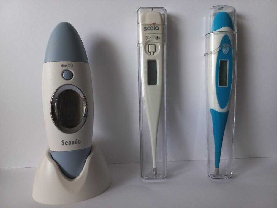 Zestaw 3 termometrów w idealnym stanie