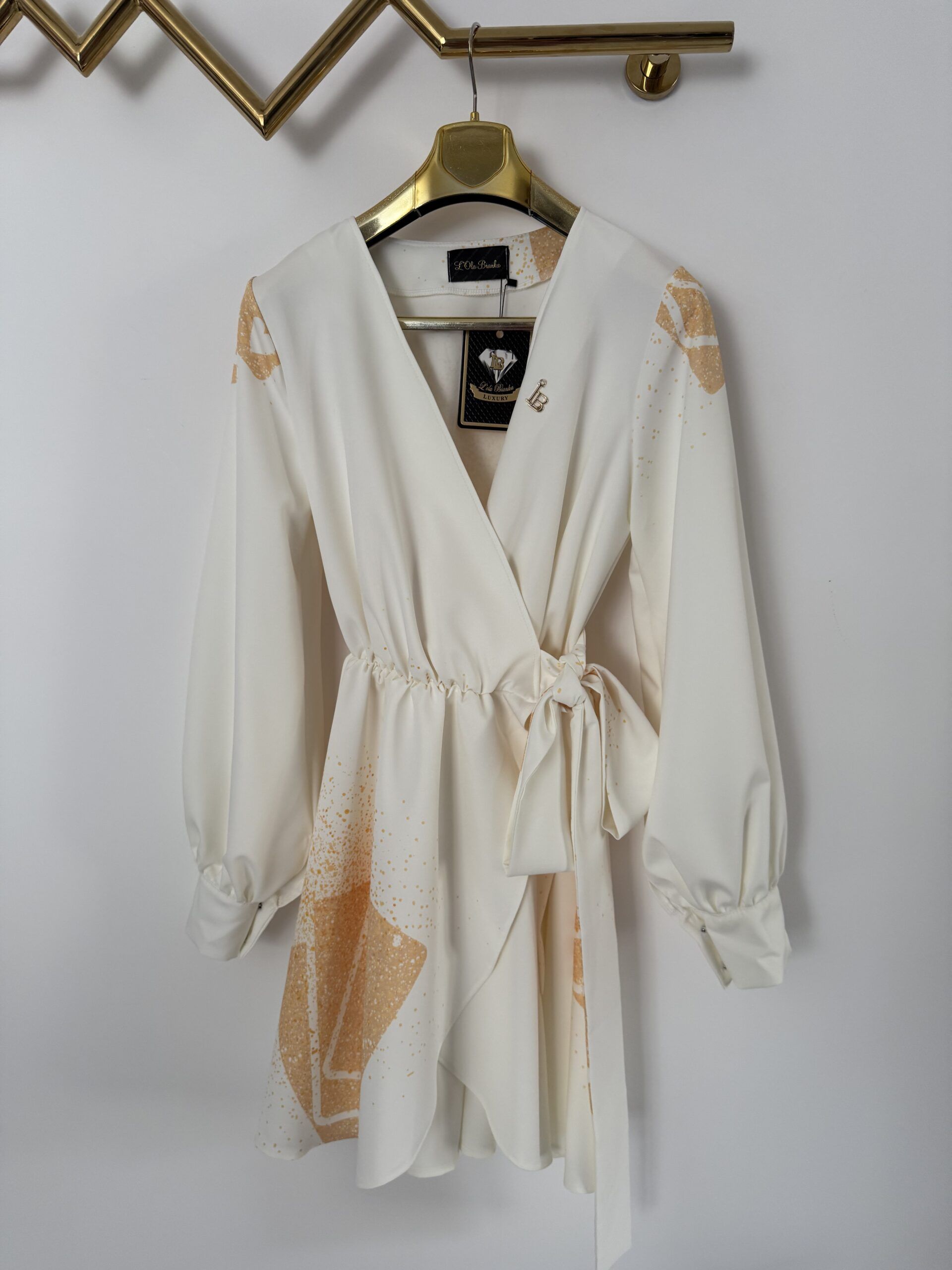 Sukienka Lola Bianka sukienka wizytowa elegancka oversize