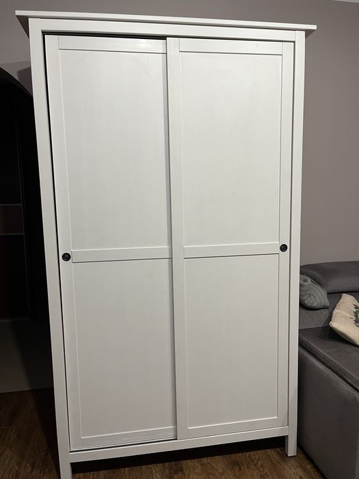 Szafa HEMNES IKEA przesuwna biala