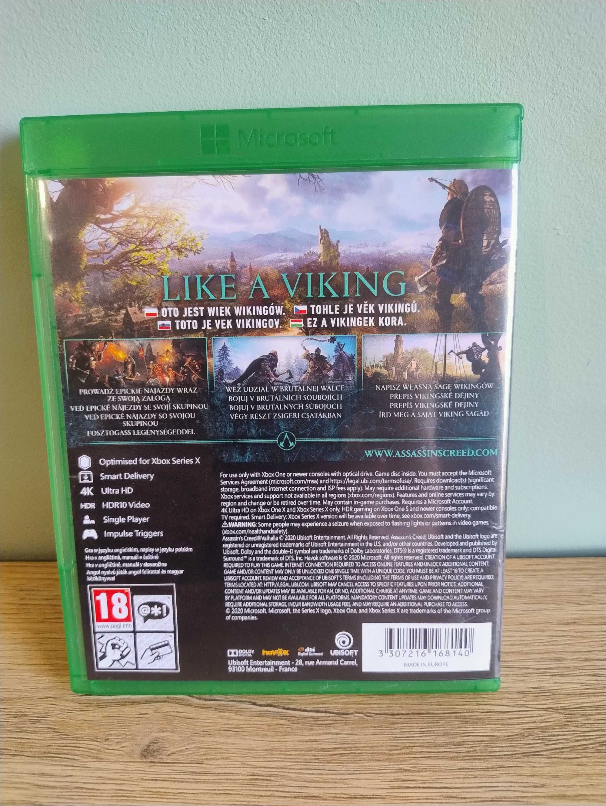 Assassin's Creed Valhalla Xbox one Series x