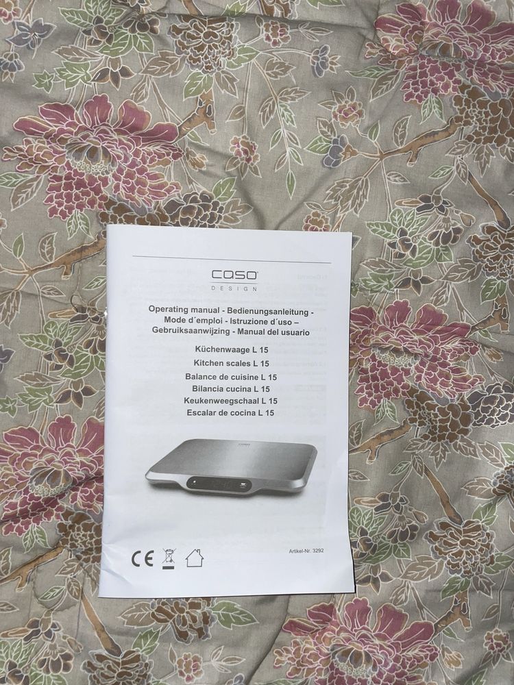 Balança digital da marca Caso