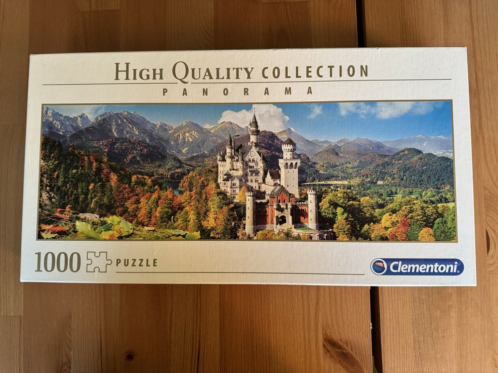 Zestaw Puzzli marki Clementoni i Ravensburger