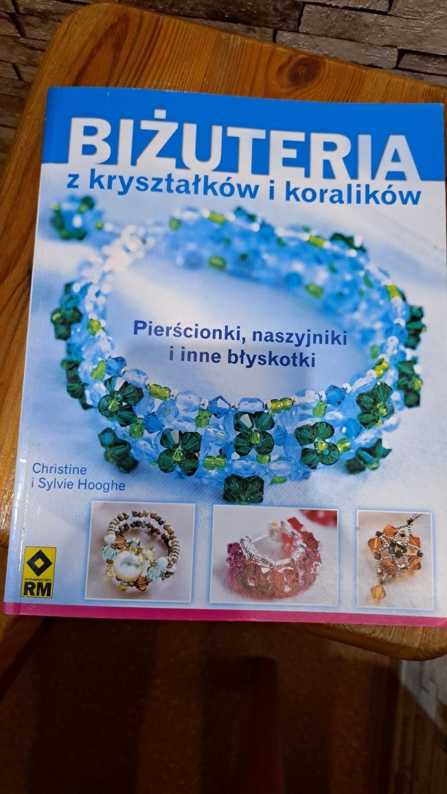 Biżuteria z kryształków i koralików książka nowa