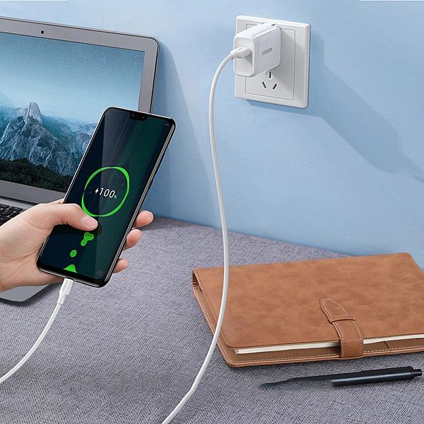 Kabel USB - micro USB Ugreen US289/0,5 m - biały
