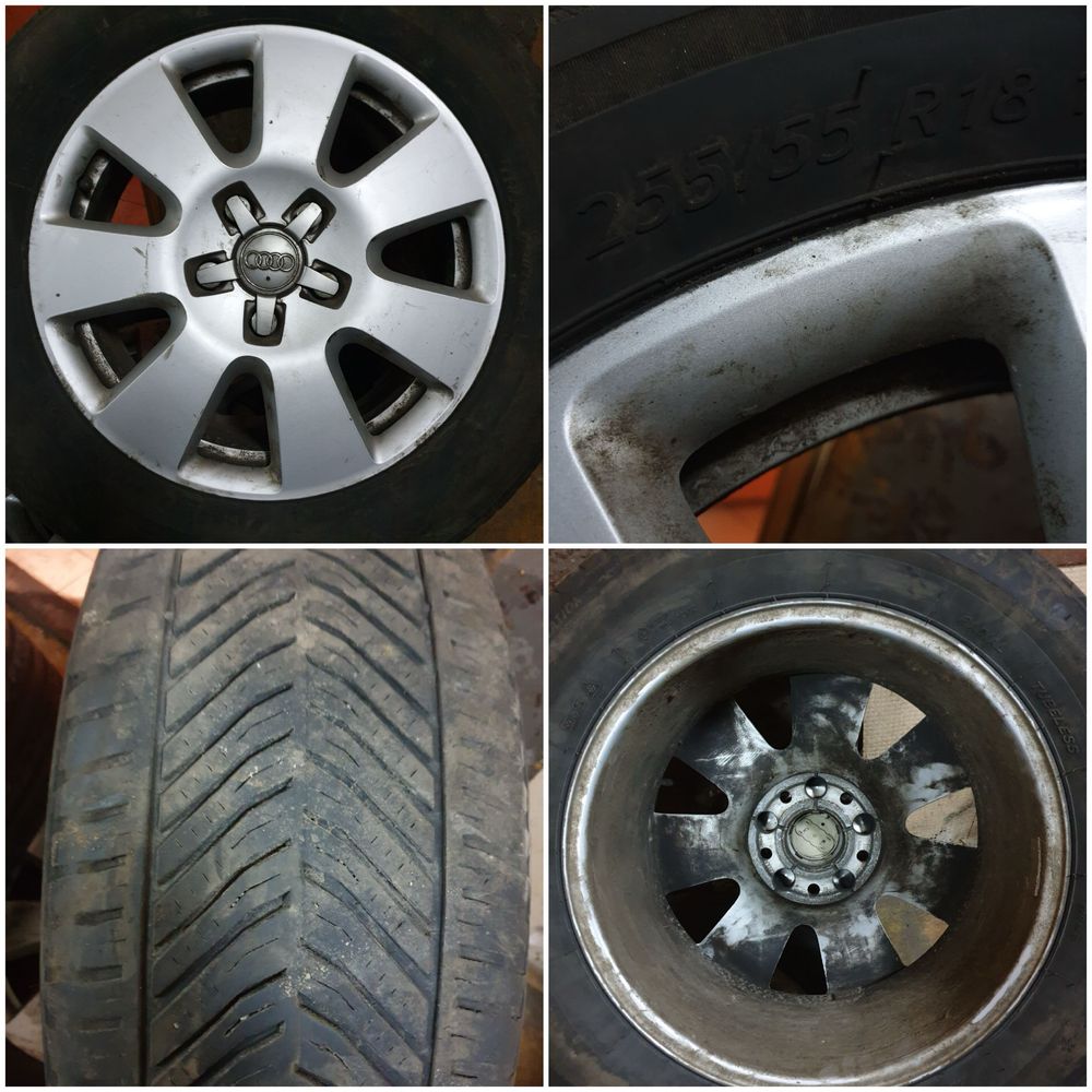 Диски з гумою 255/55/18 ауді фольксваген