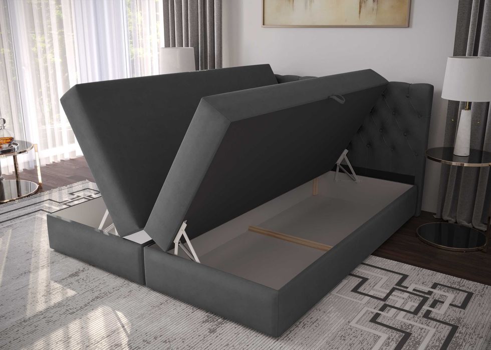 Łóżko kontynentalne Chester 120x200 / 140x200 / 160x200 / 180x200 cm