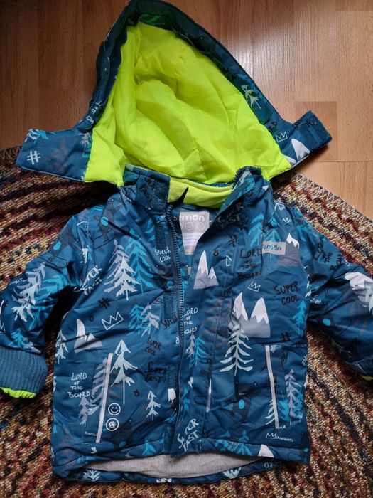 Kurtka narciarska i spodnie narciarskie r. 86