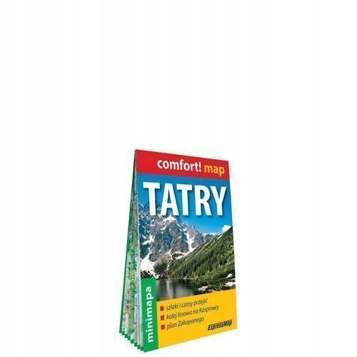 Tatry Laminowana Mapa Turystyczna Mini 1:80 000