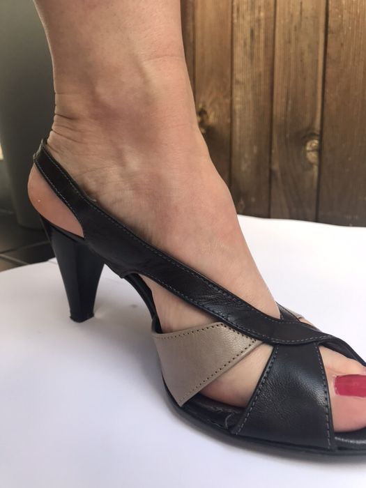 Buty sandały na obcasie 38