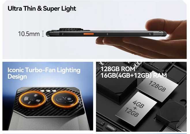 IIIF150 Air3s. 16GB(4+12)/128GB, 90Hz, 16MP, 5500mAh +Подарунок